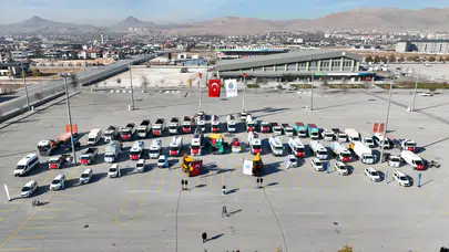 Selçuklu Belediyesi araç filosuna 71 yeni araç ekledi