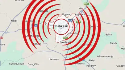 Sındırgı’da deprem trafiği dikkat çekti! Faylar harekete geçti