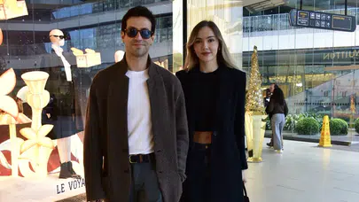 Ekin Koç ve Irina Lunkova yılbaşı coşkusunu alışverişle taçlandırdı