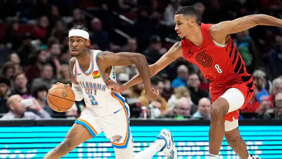 Lakers ve Thunder’dan seyir zevkini yükselten unutulmaz dakikalar!