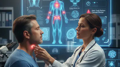 Lenf Bezi Şişmesi Nasıl Anlaşılır? (Boyun, Kasık ve Koltuk Altı Kontrolü ile Tehlikeli Sinyalleri Hemen Tespit Edin