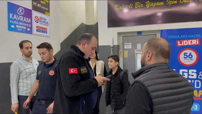 Aynı binada yeniden asansör arızası: Mahsur kalan öğrenciler böyle kurtarıldı!