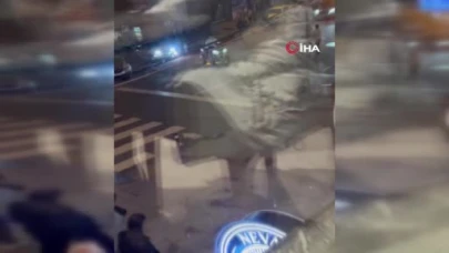 Tek teker üstünde ölümle dans ettiler! Cep telefonu kayıttaydı...