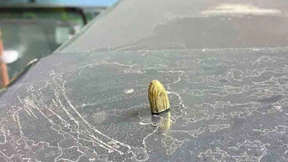 Rastgele sıkılan kurşun tehlike saçtı... Maganda dehşeti kıl payı atlatıldı!