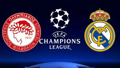 Olympiakos Real Madrid 23.00'da! Dev maç hangi kanalda ve nereden izlenecek?