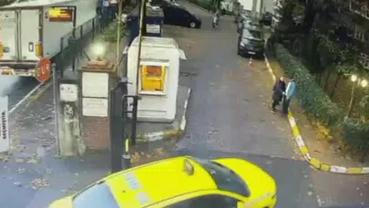 Eski eşini takside silahla vurarak öldürdü! İşte o anların videosu