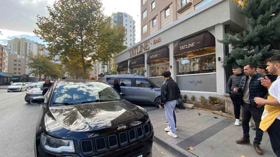 Talas’ta iki araç çarpıştı: Facia kıl payı atlatıldı