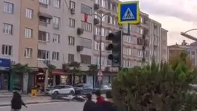 İnegöl’de saniyelik hata kazaya dönüştü!