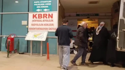 Korkunç Olay! Kömürleri indirirken yüzüne demir saplandı