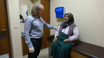 Böyle bir kitle görülmedi: 8,5 kiloluk kitleyle yaşadı!