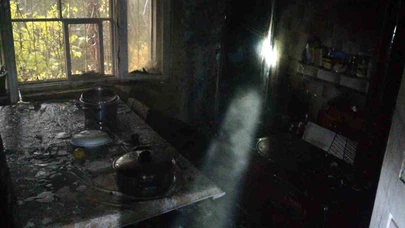 Kısa sürede kontrol altına alındı... Ama arkasında enkaz bıraktı!