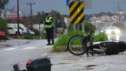 Sapanca’da kaza sonrası alevler yükseldi: Dehşet anları kameraya yansıdı...