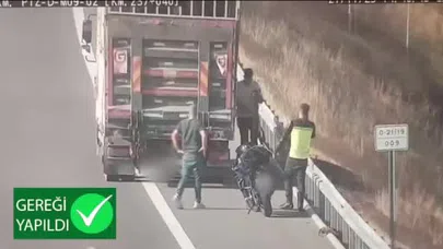 Canlarını pamuk ipliğine bağladılar... O anlar güvenlik kamerasına böyle yansıdı!