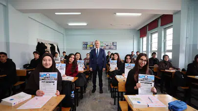 Şahinbey Belediyesi’nden sınav öncesi öğrencilere dev destek