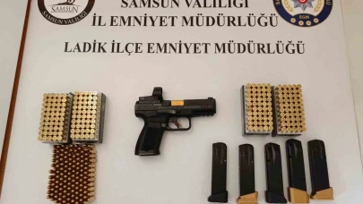 Silah sesleri Samsun'u ayağa kaldırdı! Aracından şarjör şarjör fişek çıktı!