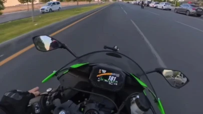 Sosyal medya uğruna şehirde hız terörü!