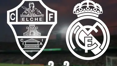 Lider çöktü, Elche şov yaptı! Madrid’i son hamle kurtardı