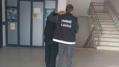 Kahramanmaraş’ta narkotik operasyonunda şaşırtan yakalama