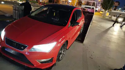 Ehliyeti yoktu, drift attı! Sürücüye rekor ceza kesildi