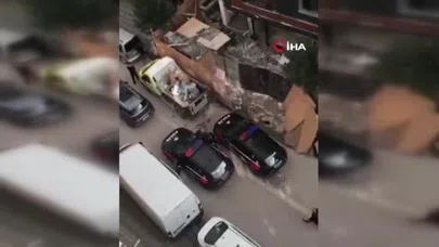 Mahalle ayağa kalktı: Zeytinburnu'nda dehşet anları!