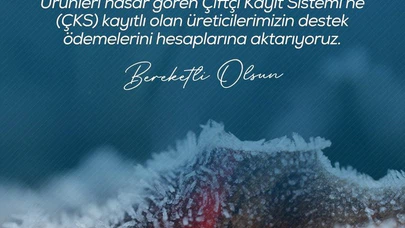 Çiftçinin yüzünü güldüren destek hamlesi