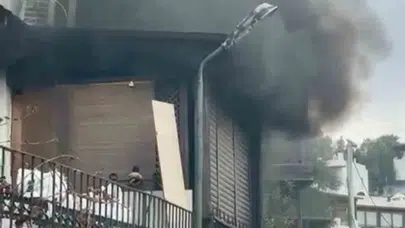 Bodrum’da tartışma alev aldı! Evi yaktı, babasını bayılttı...