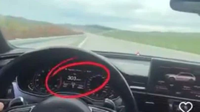 Bursa'da 307 km hızla hava attı, şovu pahalıya patladı!
