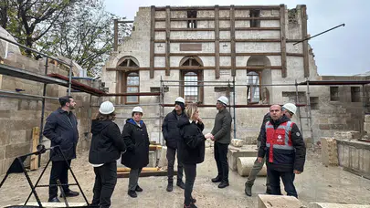 Deprem yarası sarılıyor: Adıyaman’daki vakıf eserleri onarılıyor