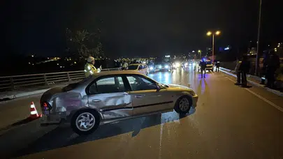 Trafikte ölümle dans! Makas atan otomobil ortalığı savaş alanına çevirdi