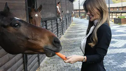 Aslı Turanlı'nın yeni tutkusu atlar! 'İnsan gibi rol yapmazlar'