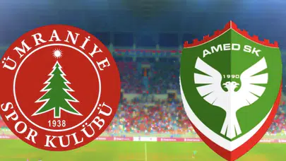 Ümraniyespor Amedspor maçı hangi kanalda ve saat kaçta: Zirveyi yakından ilgilendiren mücadele