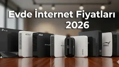 İnternet fiyatları 2026 yılına girerken güncelleniyor: Türknet, Türktelekom ve diğer alternatifler tek rehberde!