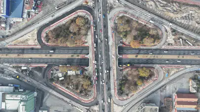 Marangozlar Köprüsü’nde yeni aşama: Üst kısımdaki iki şerit trafiğe açıldı