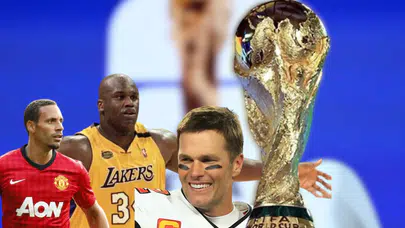 Dünyaca ünlü yıldızlar Brady, Shaq ve Rio Ferdinand 2026 Dünya Kupası kurasında...