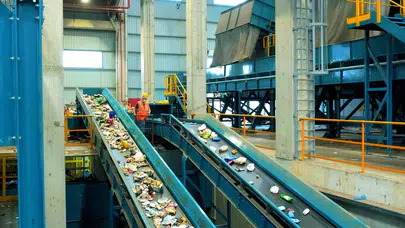 Katı atık tesisinde isyan: İşçiler 'Paramız yatmadan kapı açılmaz' dedi