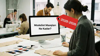 Modelist maaşları ne kadar oldu? Modelist güncel maaş tablosu