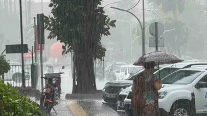 İçişleri Bakanlığı o iki şehri uyardı! Yağmur fena geliyor