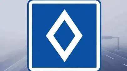 Baklava dilimli trafik tabelası ne anlama geliyor? Şehir trafiğini değiştiren sembol