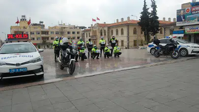 Kilis’te drone destekli trafik avı: Sürücüler anbean tespit edildi!