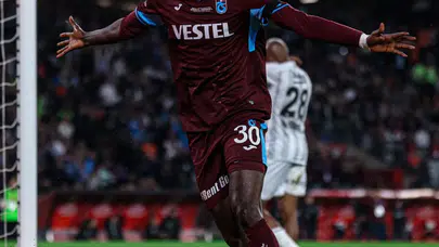 Trabzonspor’da gol makinesi çalıştı: Onuachu istatistikleri altüst etti!