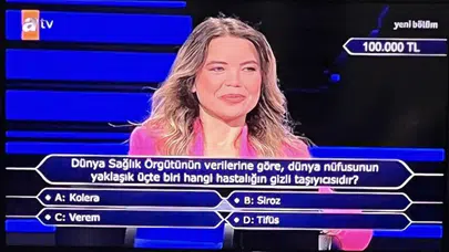 Dünya Sağlık Örgütü verilerine göre en yaygın gizli hastalık hangisi? Kolera mı, Siroz mu, Verem mi, Tifüs mü?