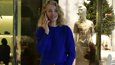 Telefonu elinden düşmedi: Burcu Esmersoy yoğun temposuyla gündemde