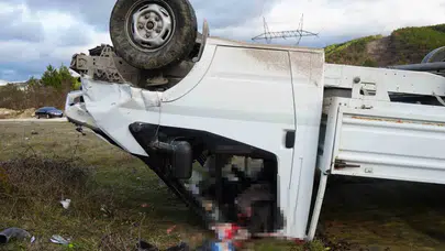 Kastamonu’da yan yolun acı faturası: Kamyonetin altında ölüm uykusu!