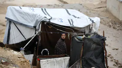 Gazze’de fırtına felaketi: Cibaliya’da bina çöktü, 6 ölü!