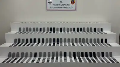 Bagajda saklanan milyonluk sevkiyat: Şanlıurfa'da teknoloji kaçakçılarına darbe!