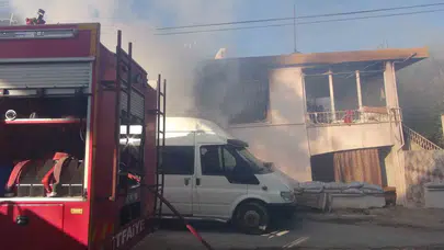 Sobadan çıkan alev evi, çocuklardan gelen acı haber yürekleri sardı!