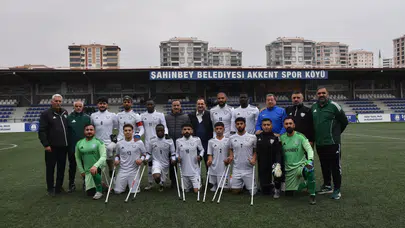 Şahinbey Ampute'den gol yağmuru! Deplasmanda 6-0’lık zafer