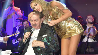 İmparator'a sahneden aşk itirafı: Maya Diab, Tatlıses’e hayranlığını böyle duyurdu