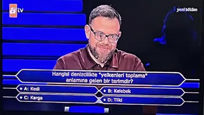 Hangisi denizcilikte 'yelkenleri toplama' anlamına gelen bir terimdir? Kim Milyoner İster sorusu