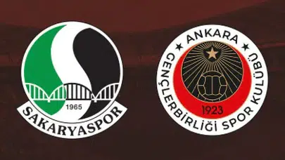 Sakaryaspor Gençlerbirliği hangi kanalda yayınlanacak?